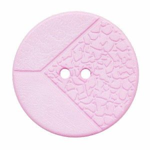 Coat Buttons | Polyamide Button Round Shape With 2 Holes – Size: 20Mm – Color: Light Pink