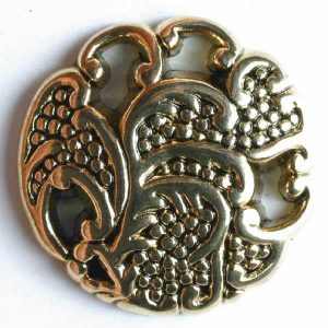 Jacket Buttons | Full Metal Button – Size: 18Mm – Color: Antique Gold