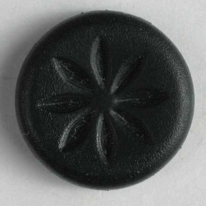 Jacket Buttons | Polyamide Button – Size: 11Mm – Color: Black